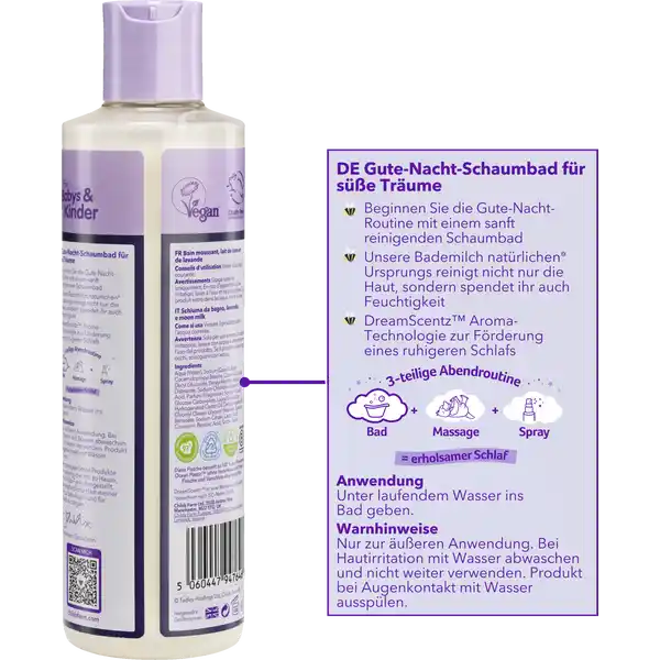 Beruhigende Bademilch Lavendel & Mondmilch