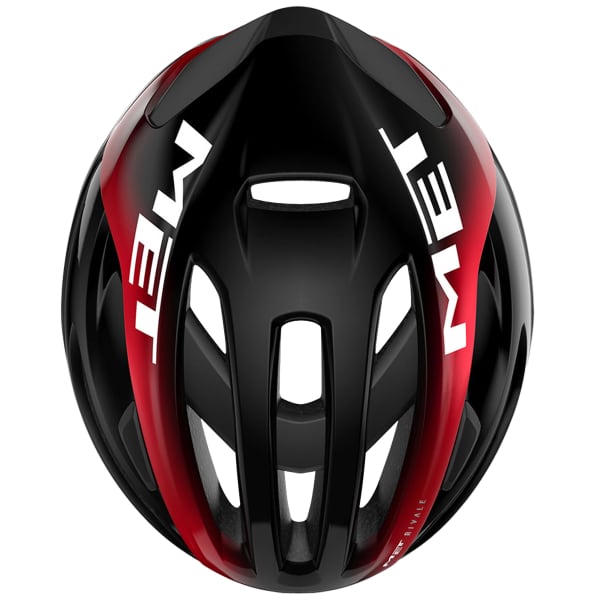 Casque vélo MET RIVALE MIPS ROUGE MÉTALLISÉ BRILLANT