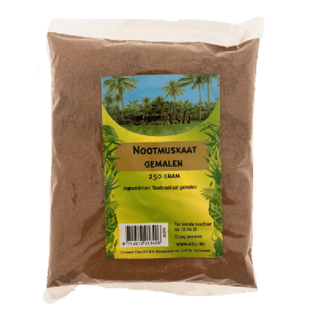 Asli Nootmuskaat Gemalen 250g
