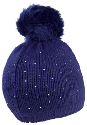 BengerGlitzer Beanie - dunkelblau/navy