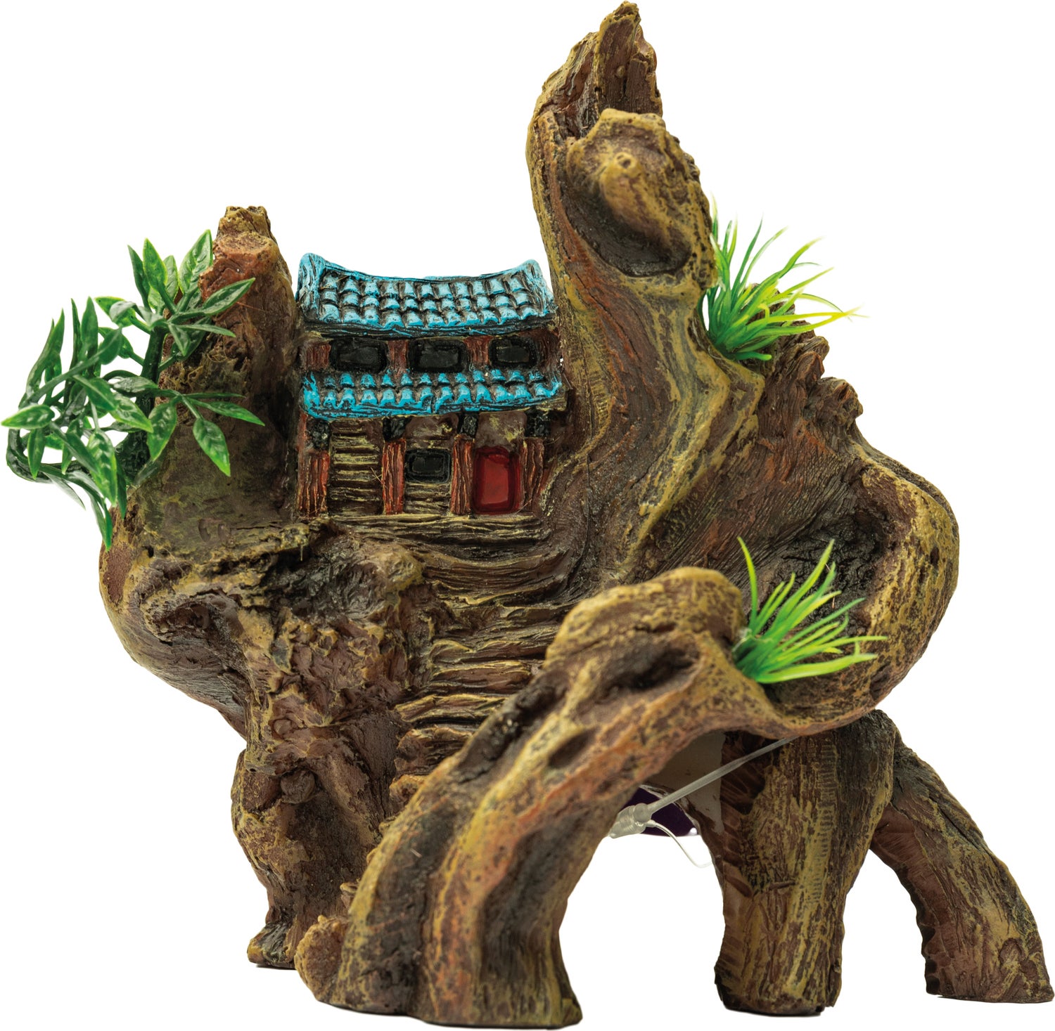 Superfish aquarium decoratie tempel 4 - 11,5 x 12 x 10 cm