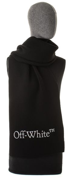 Off-White Logo Bookish Scarf