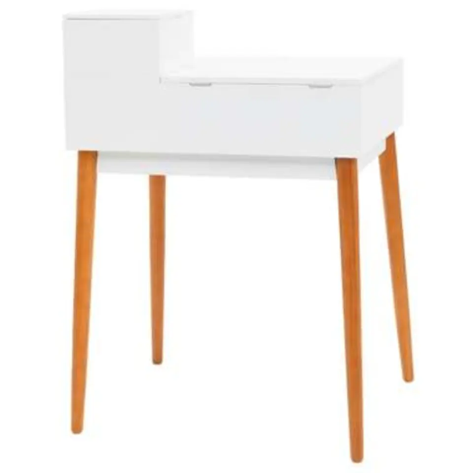 vidaXL - Kaptafel - Wit - MDF