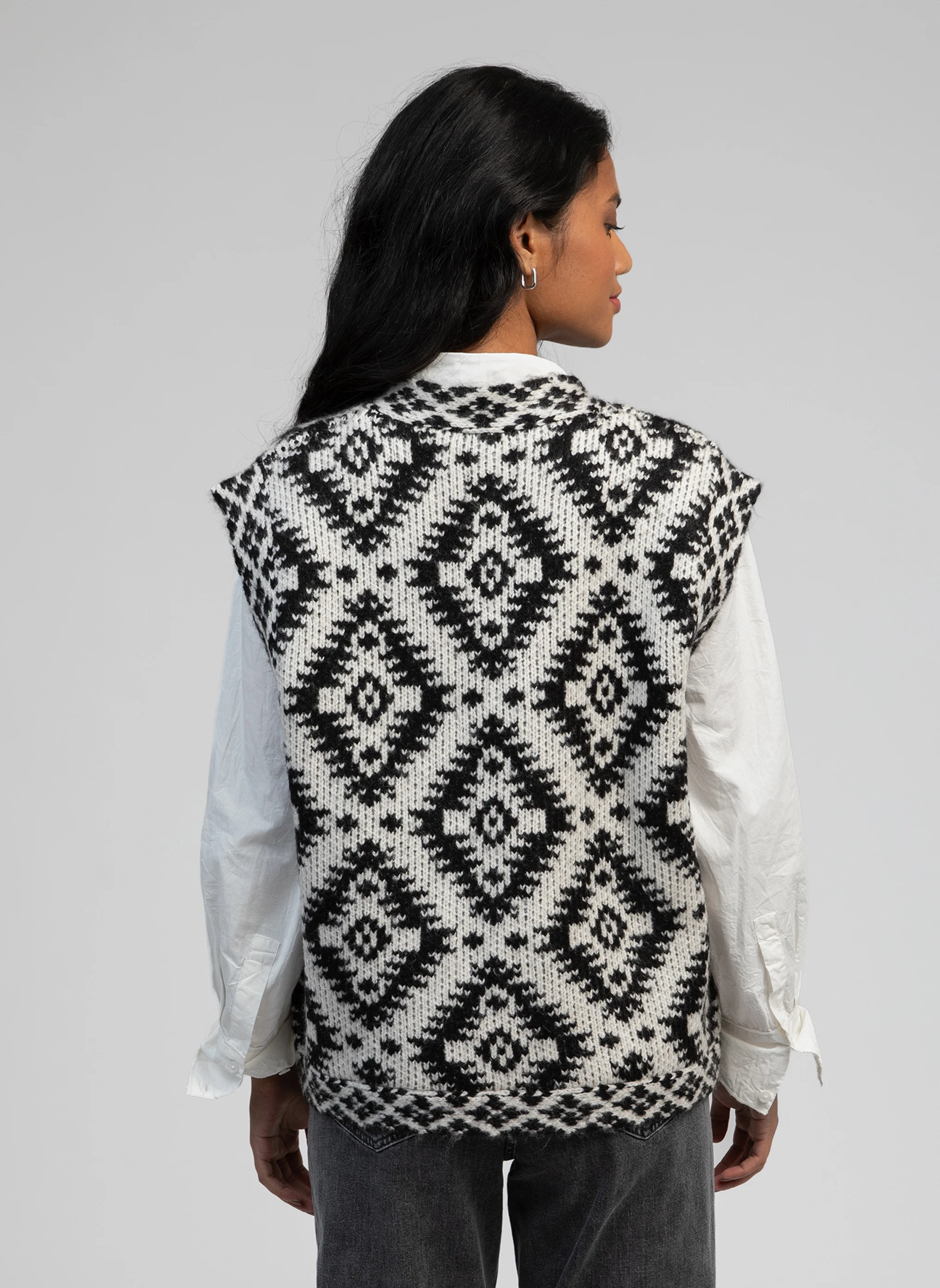LETHNIK - Cardigan jacquard |