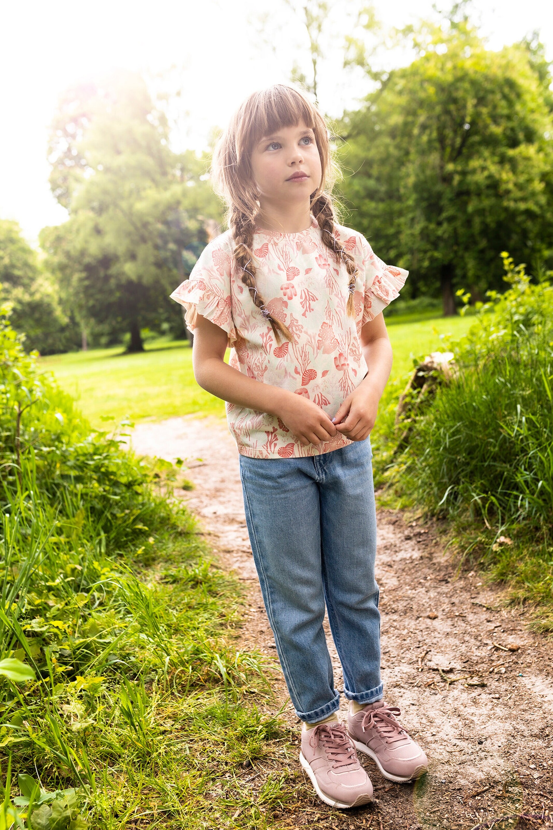NOPPIES KIDS T-shirt Estelle Whitecap Gray