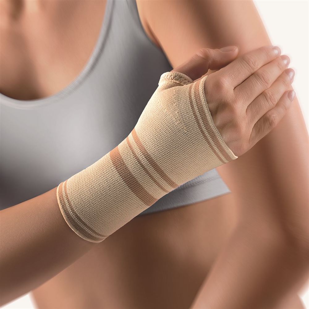 BORT Handgelenkstütze rechts/links M -17cm beige 1 Stk