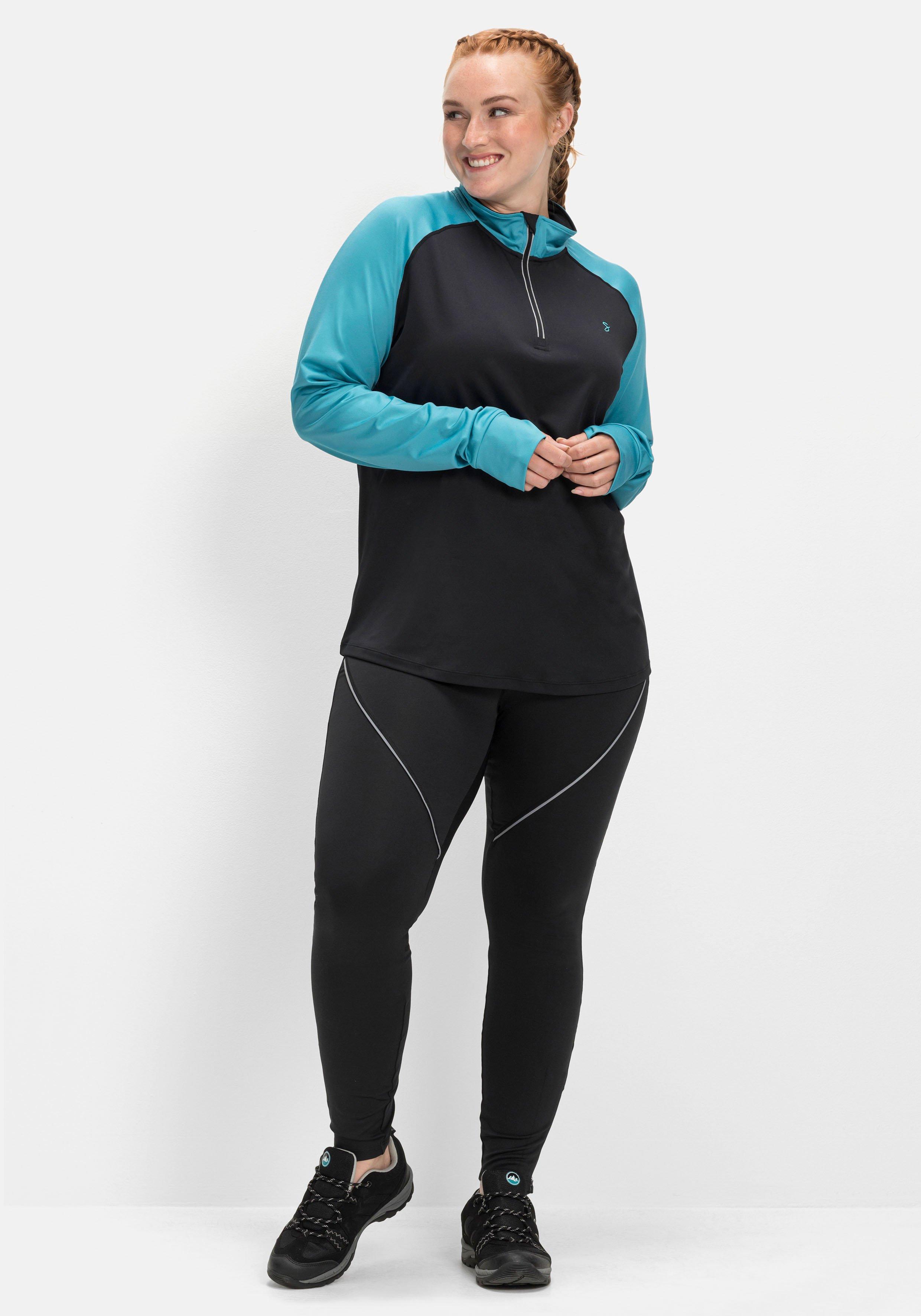 Fahrradshirt, mit Stehkragen, schnelltrocknend