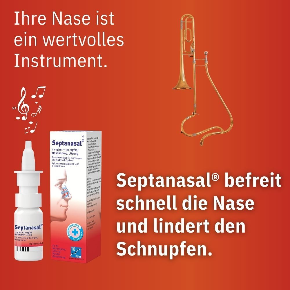 Septanasal® 1 mg / ml + 50 mg / ml