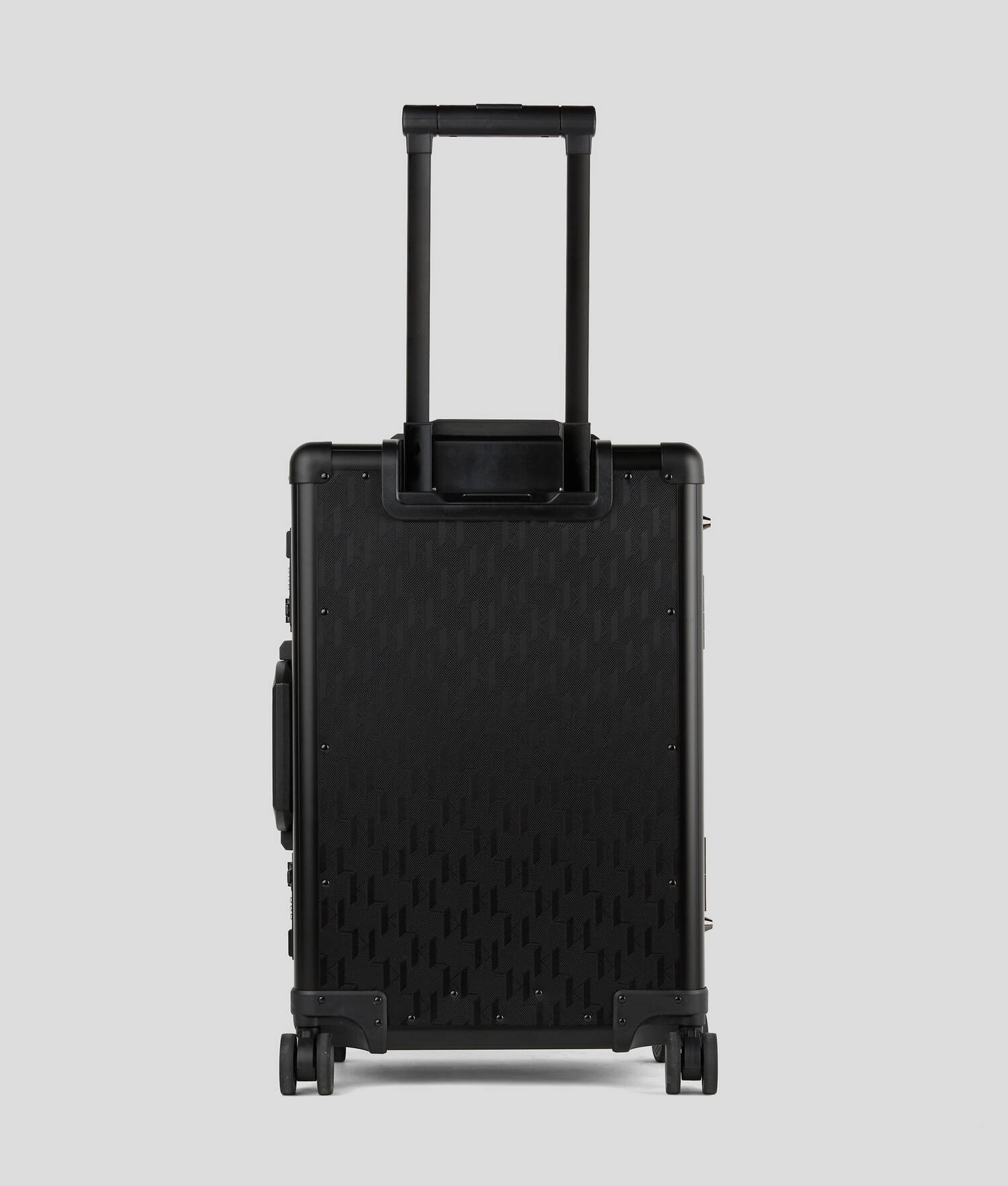 VALISE À ROULETTES RIGIDE K/ESSENTIAL MONOGRAM - Motif monogramme all over noir