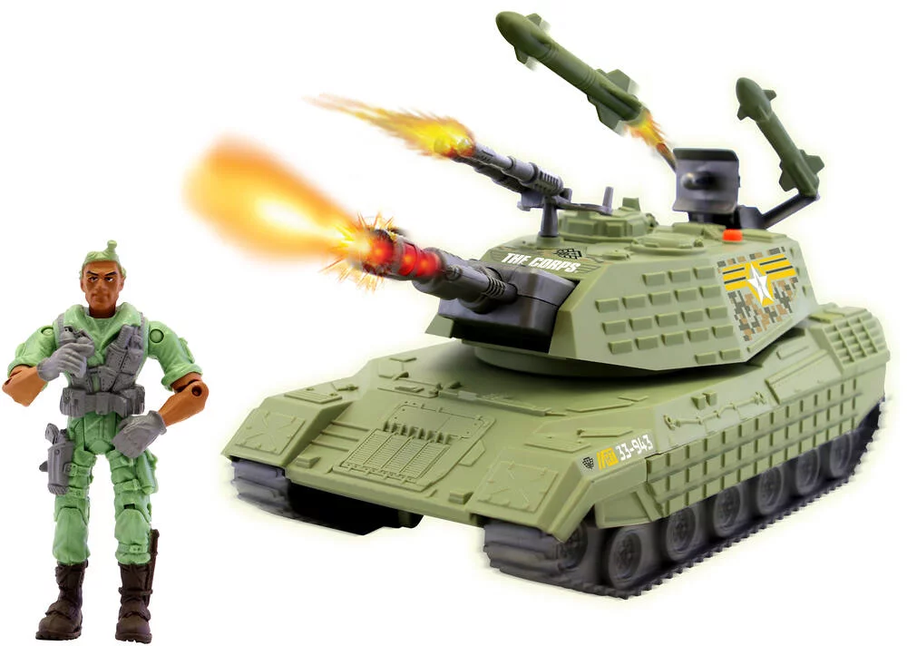 COFFRET TANK AVEC FIGURINE