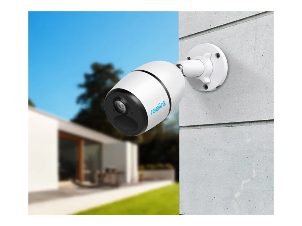 Reolink Go Series G330 - Netværksovervågningskamera - kugle - vandtæt - farve (Dag/nat) - 4 MP - 2560 x 1440 - 2K - fast brændvidde - audio - trådløs - 4G, 3G, LTE, WCDMA, HSPA , UMTS - H.265 - DC 5 V