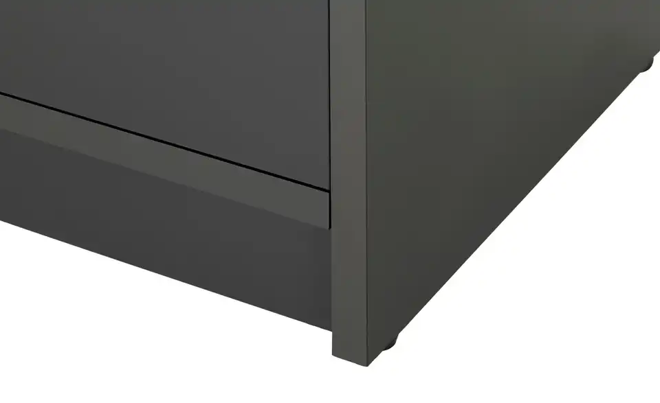 Nachtschrank 3 Schubkasten  Pepe Graphit 3 Stück