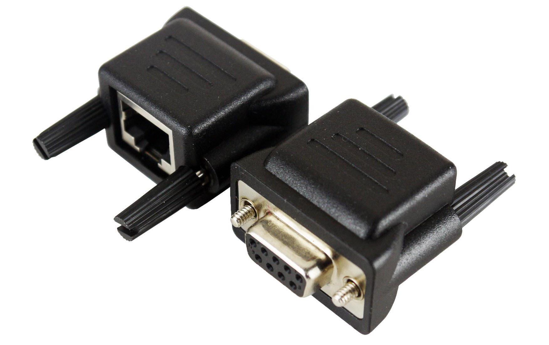Range-Extender EX-47961 PC-zu-PC über RS-232DTE-zu-DTE-Extender: Direktverbindung zweier PCs über RS-232-Schnittstelle