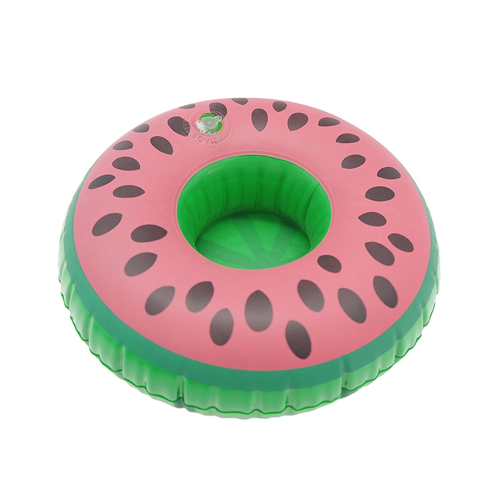Aufblasbarer Becherhalter Getränkekühler - Wassermelone