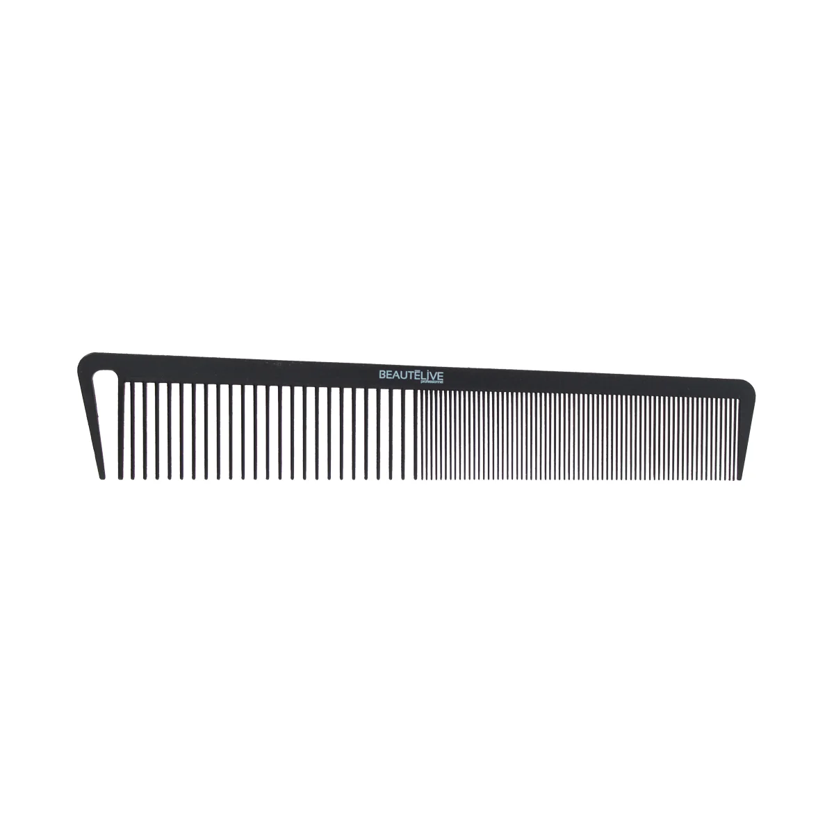 Peigne démêloir à double dent carbone 21,5cm