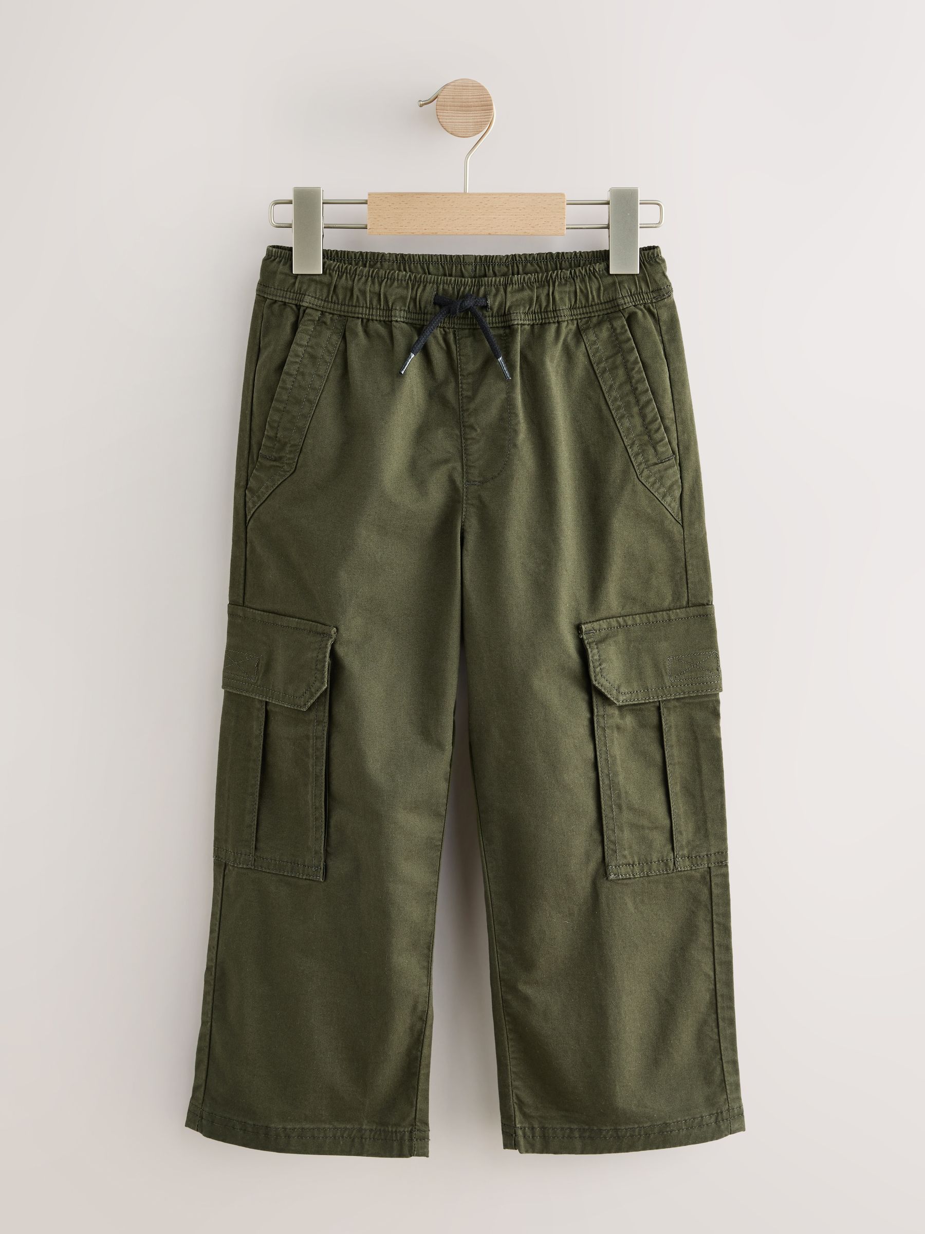 Groen - Woven Cargo Trousers (3-16yrs)