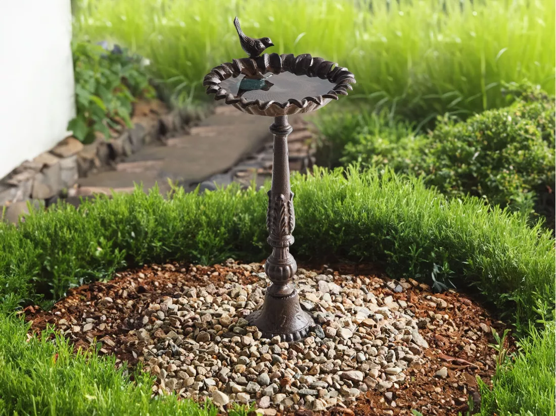 Mangeoire pour oiseaux marron BLACKBIRD