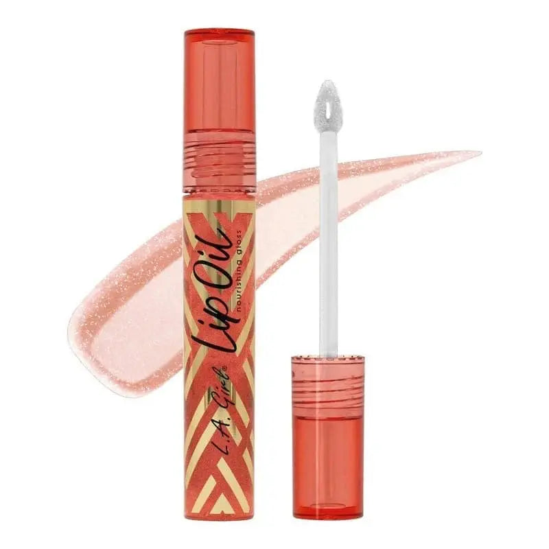 Lip Oil Nourishing Gloss Shimmer Grapefruit
