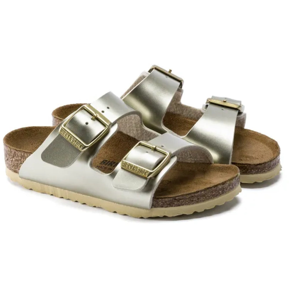 Køb Birkenstock Arizona Kids BF Electric Metallic Gold