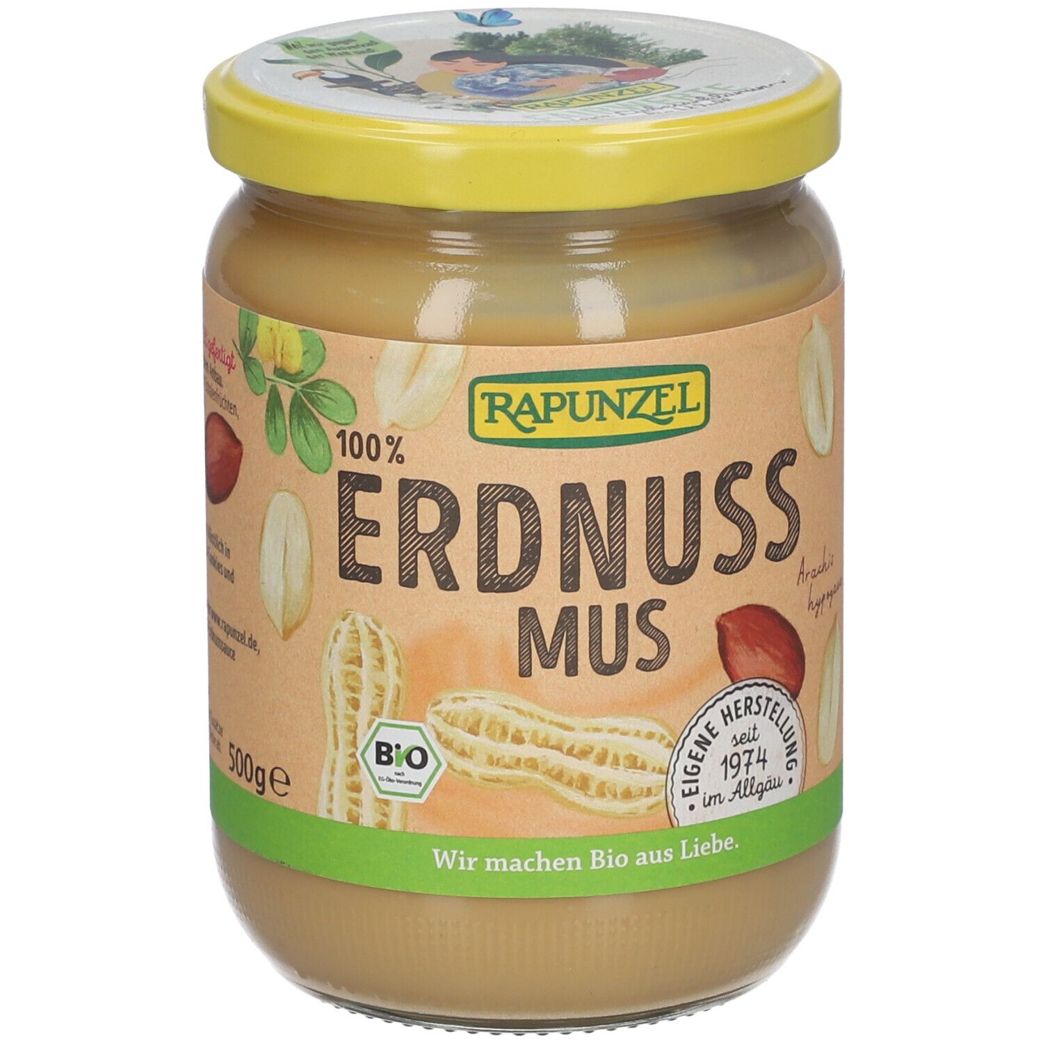 RAPUNZEL Erdnuss Mus fein