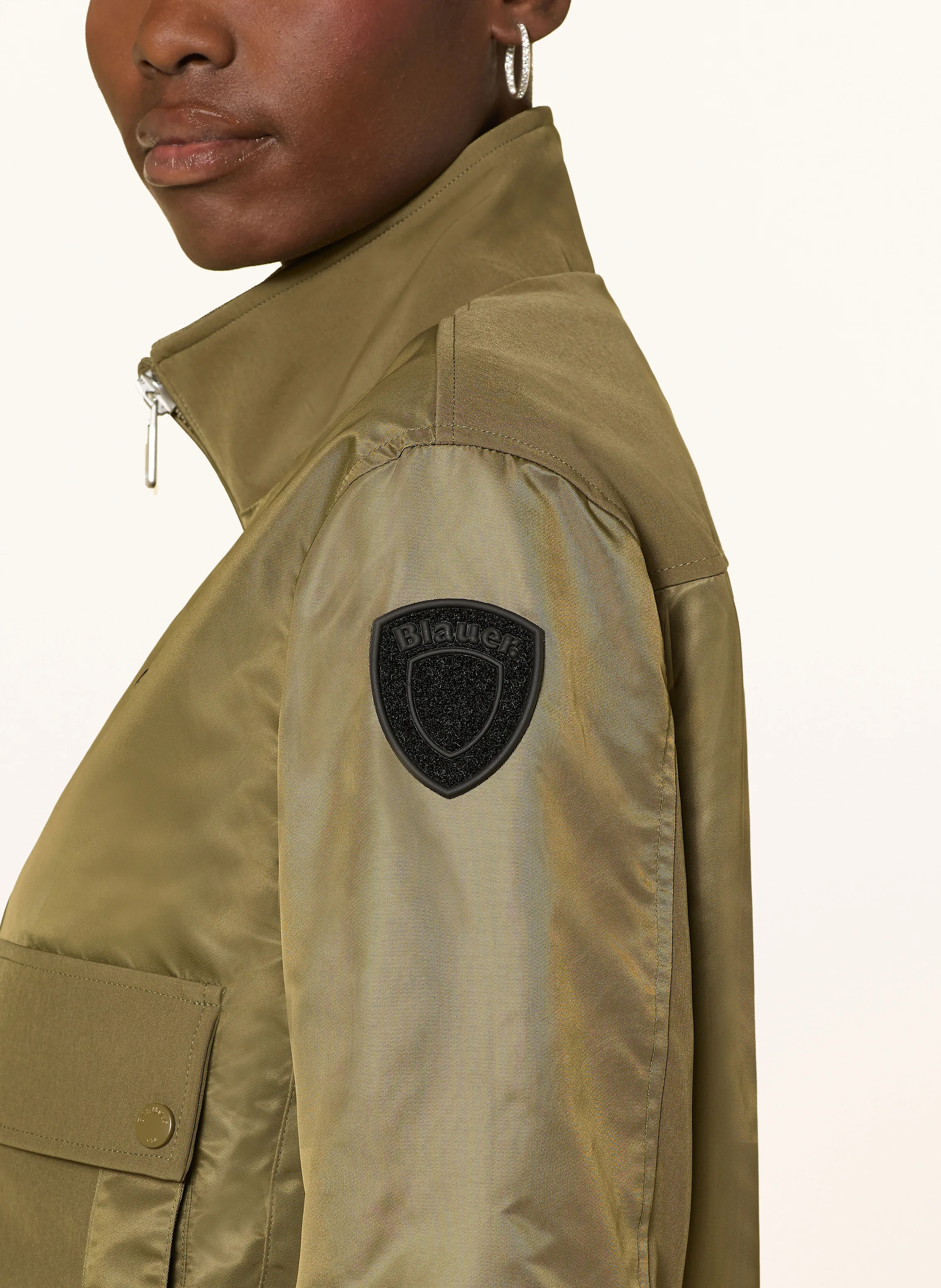 Blauer Fieldjacket CARNEY