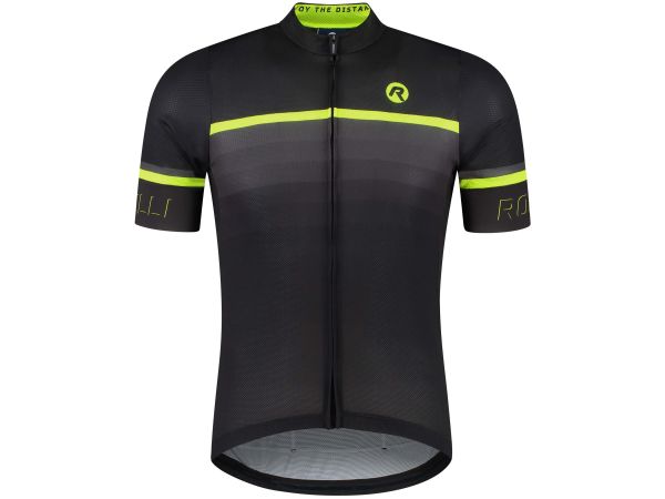 Rogelli Hero 2 Cykeltrøje, Black/Fluor