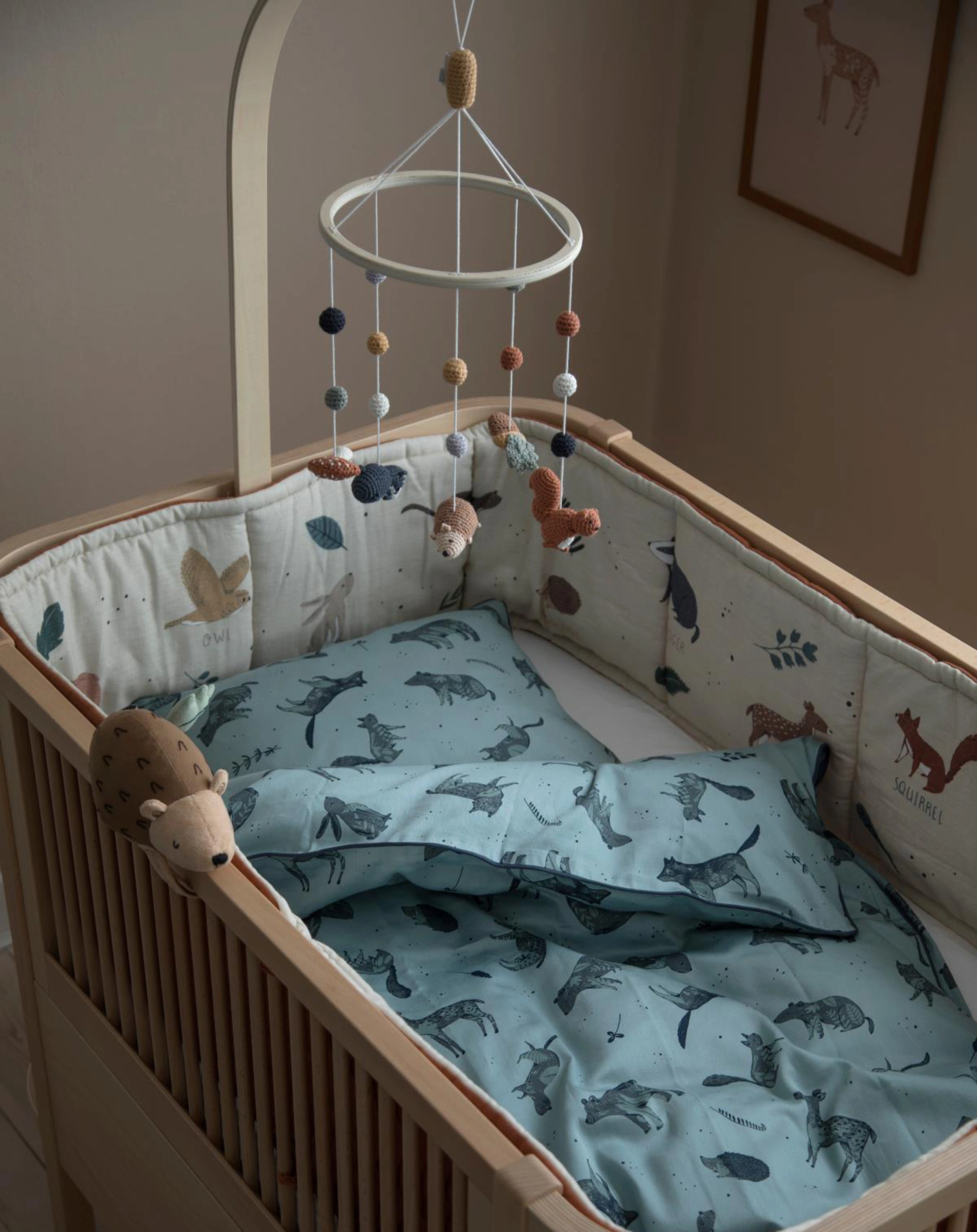 Spieluhr TWINKLE DER IGEL in braun