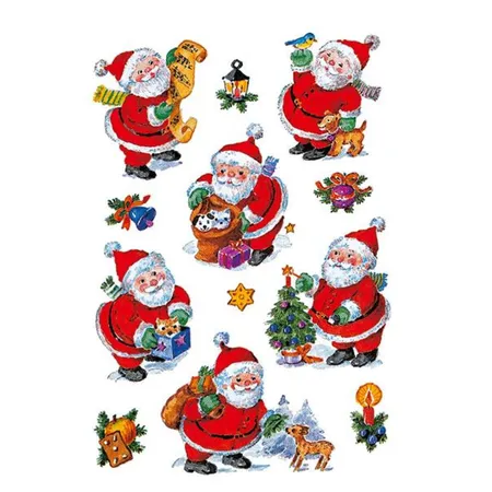 HERMA Etiketten Weihnachten Lustiger Nikolaus