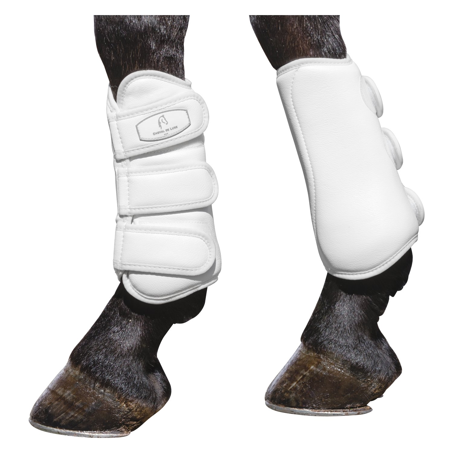 Cheval de Luxe Dressurgamaschen, vorne  - white