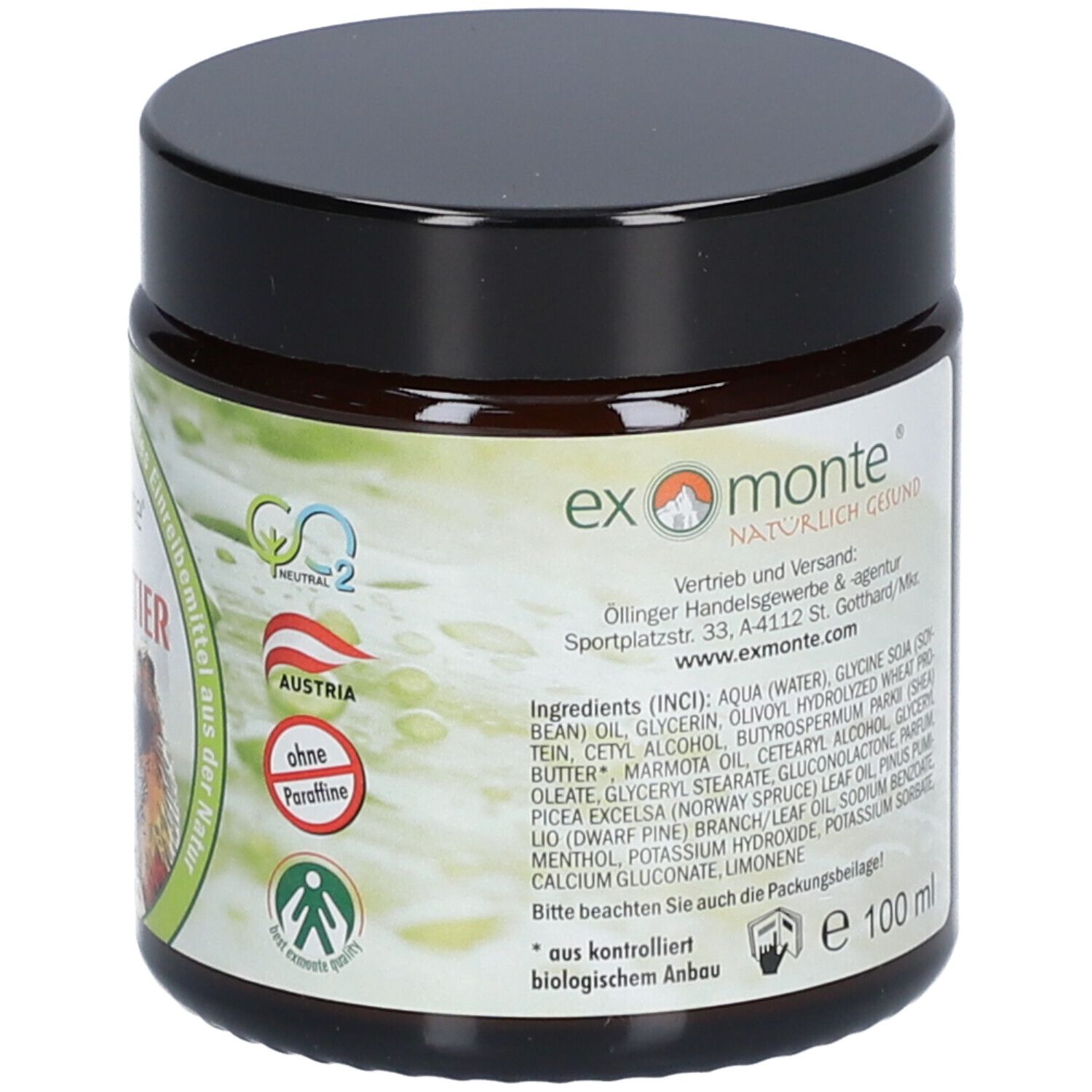 exmonte Murmeltiersalbe ohne Paraffine