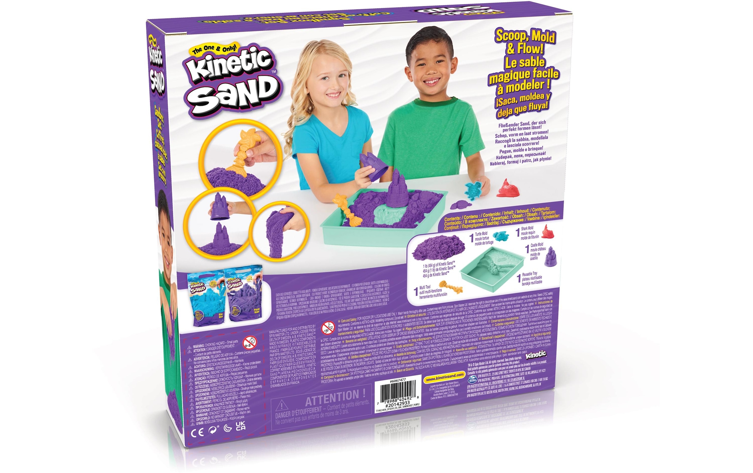 Spin Master Kreativset »Sand Kinetic Box Lila«