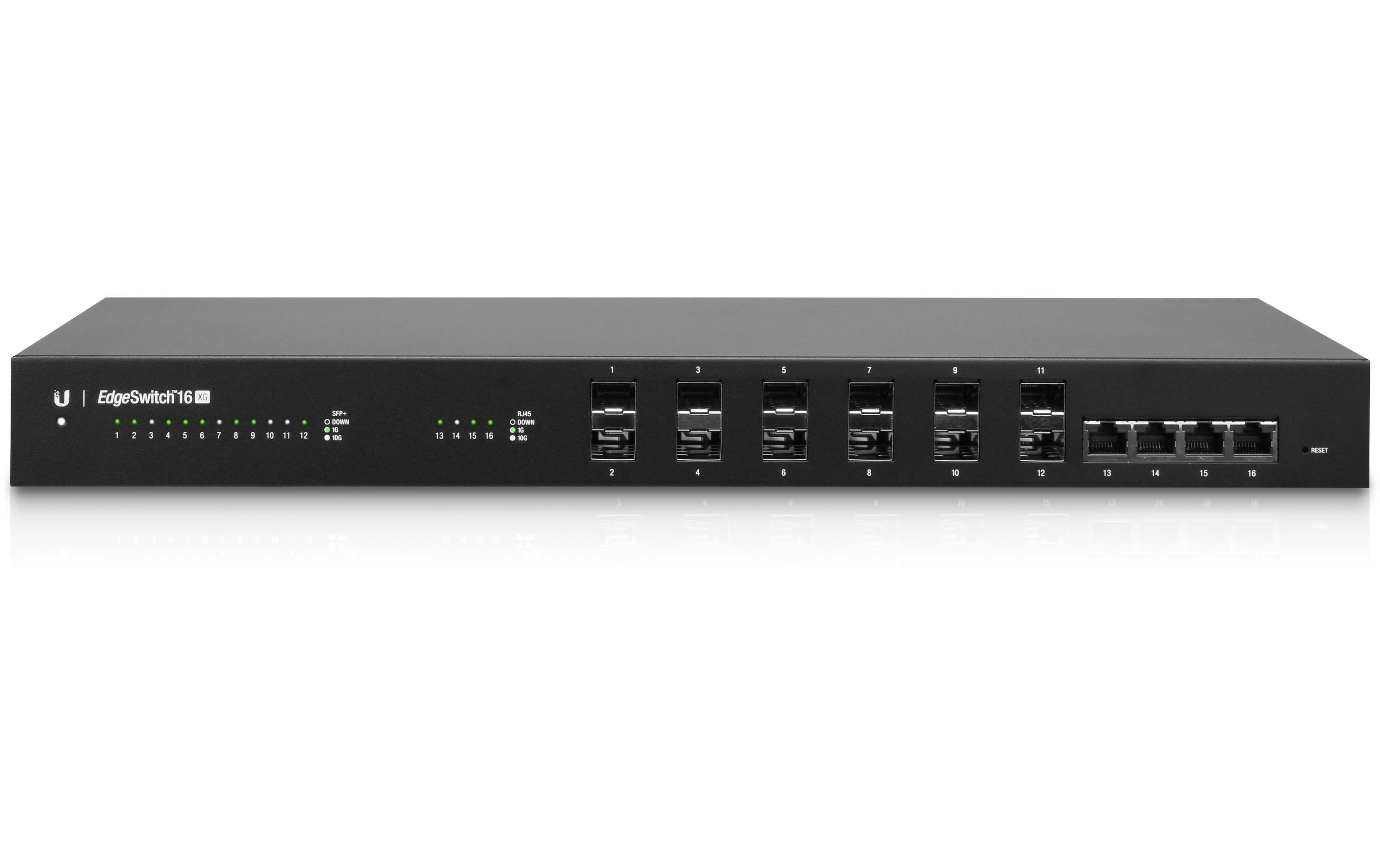 Switch EdgeSwitch ES-16-XG 16 Port<br>Full-Managed 10G Aggregation Switch