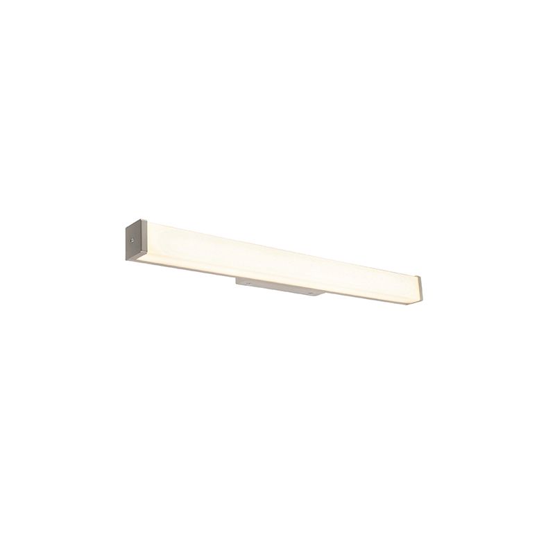 Moderne badkamer wandlamp staal 62 cm IP44 - Cascada