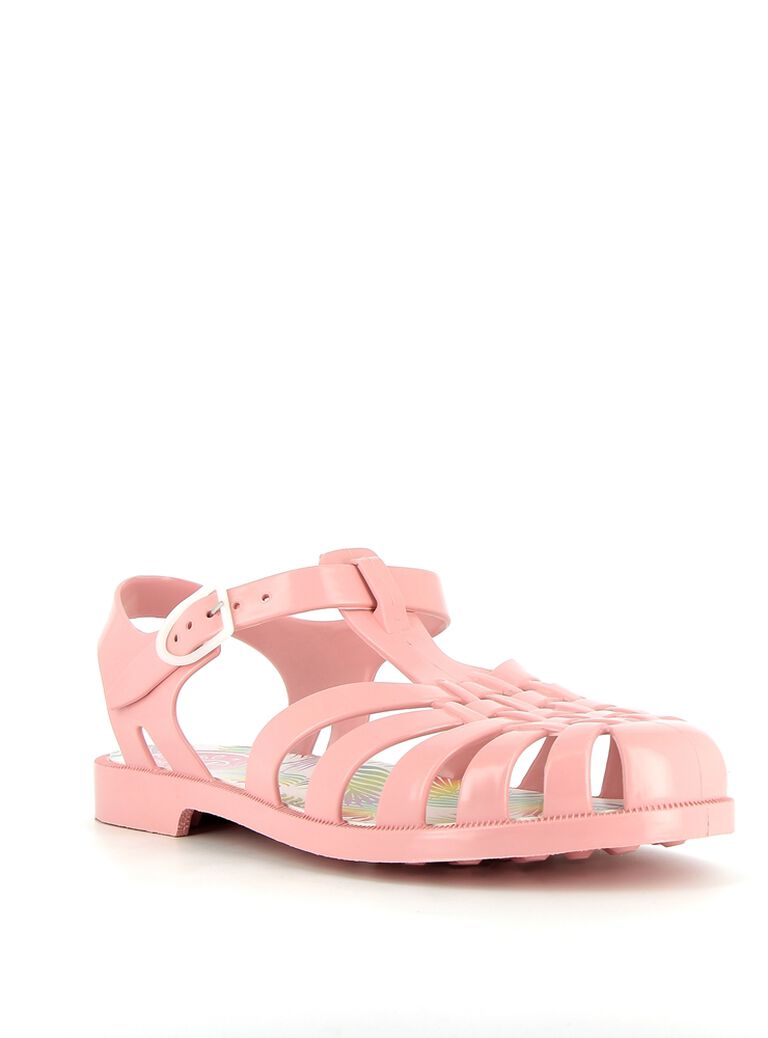 Sandales de plage rose