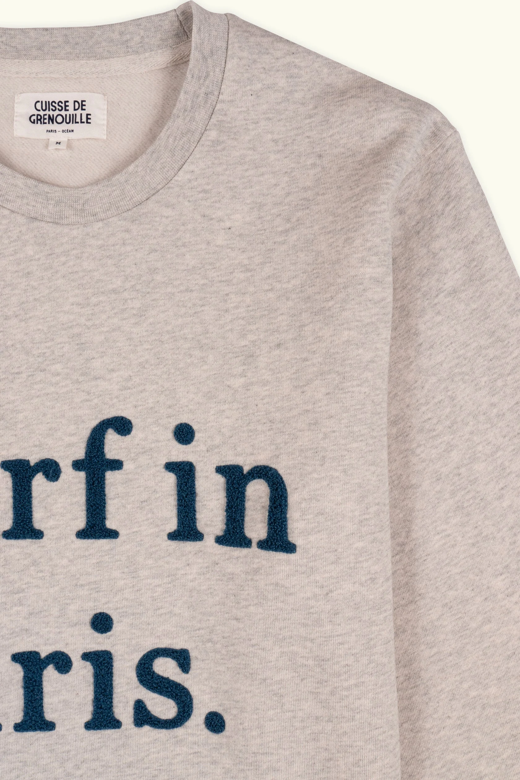 Sweatshirt encoton | Gris