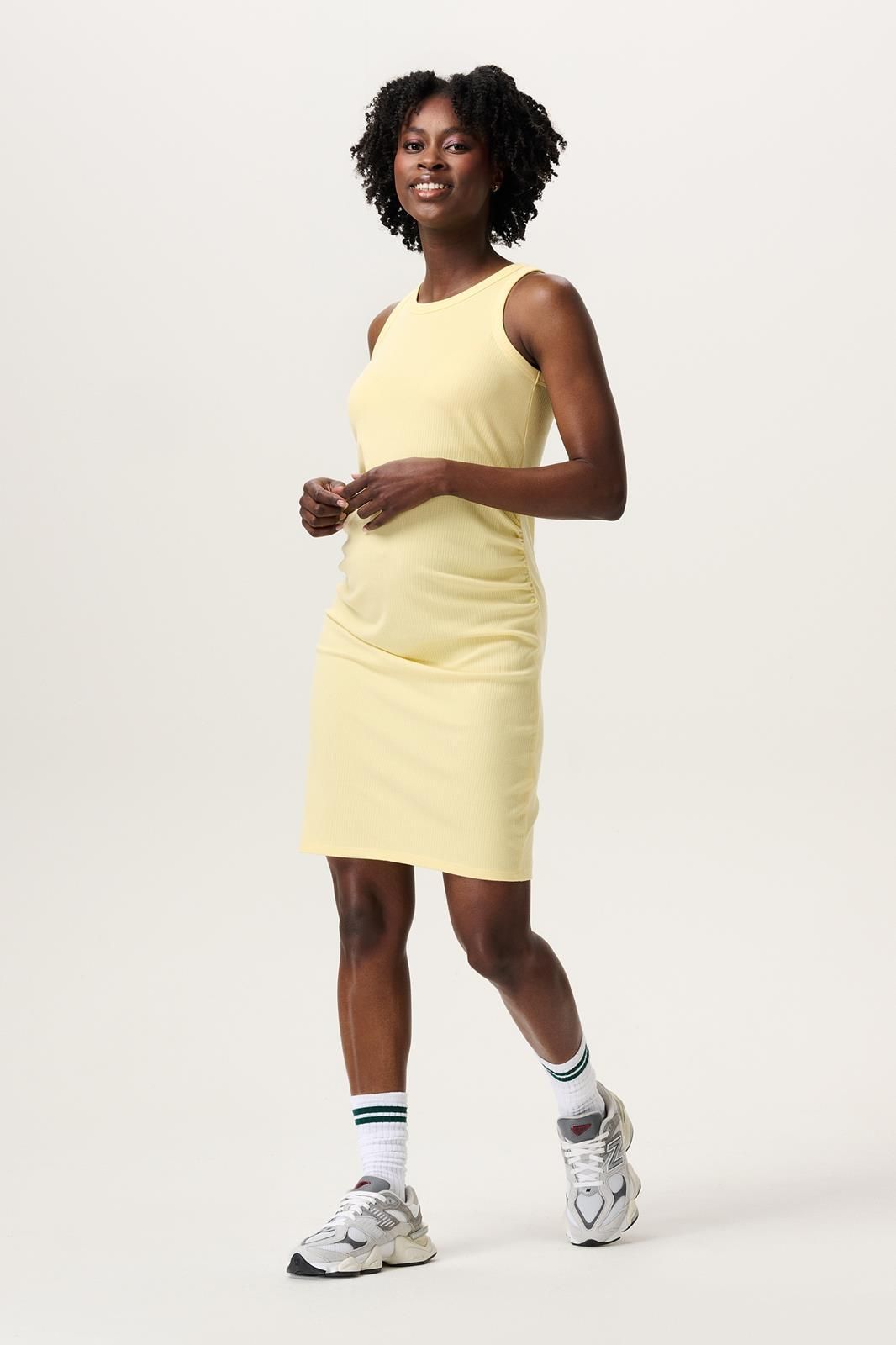 Noppies Maternity Jurk Sevilla - Pale Banana