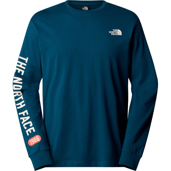 T-shirt THE NORTH FACE L/S TEE VARSITY GRAPHIC MIDNIGHT PETROL