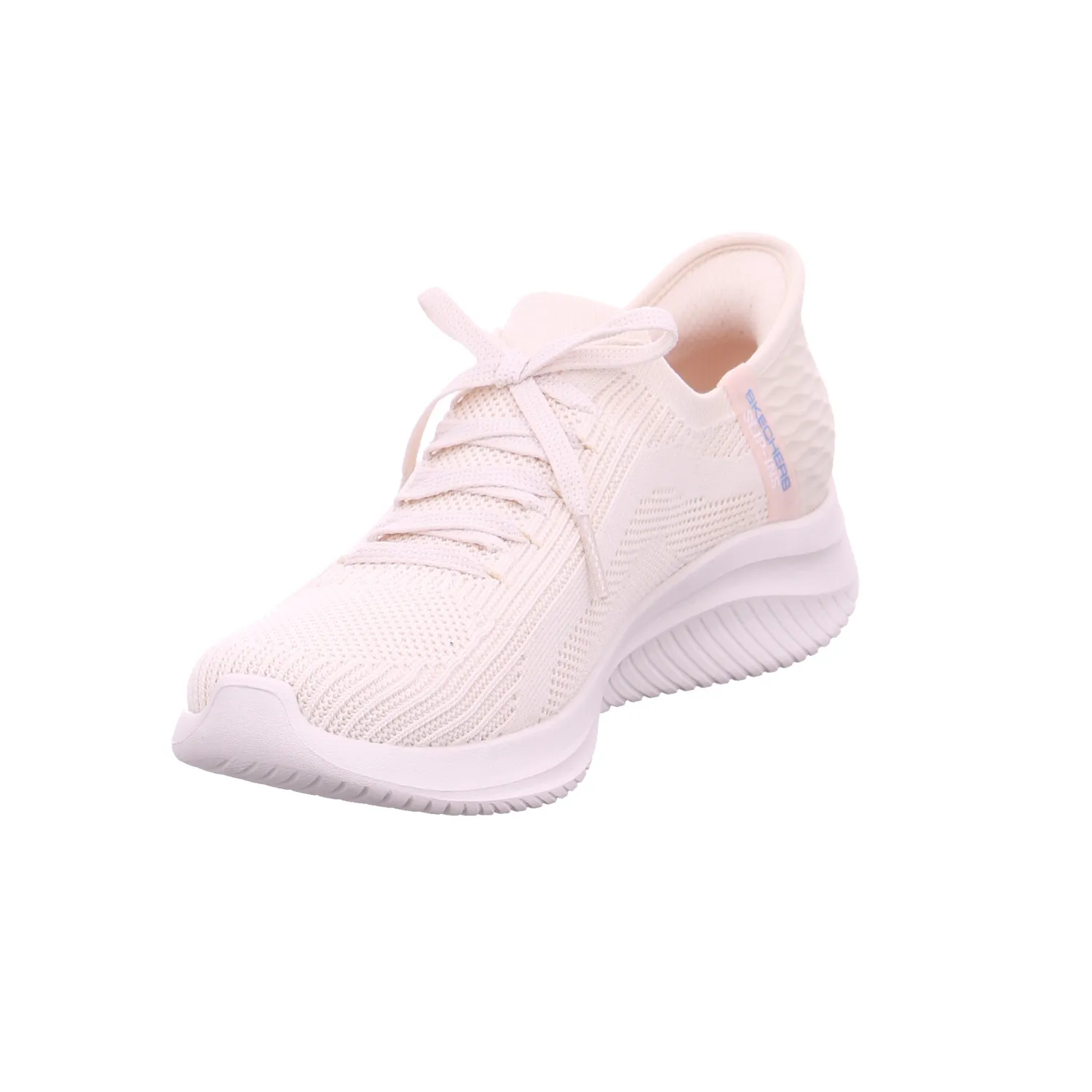 SKECHERS Sneaker Beige Textil  mit Memory Foam