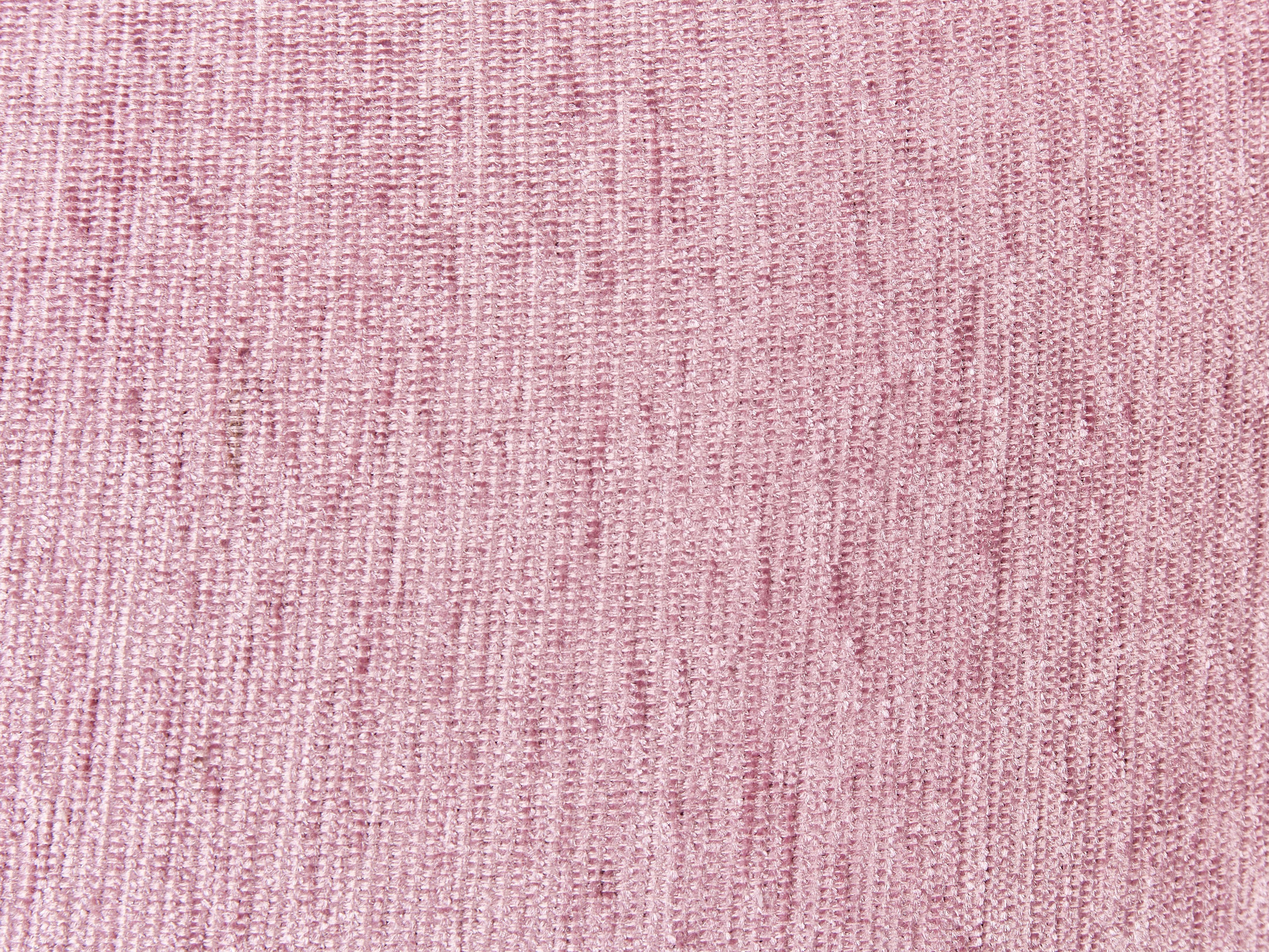 Set van 2 sierkussens JASMINE 45 x 45 cm Roze effen