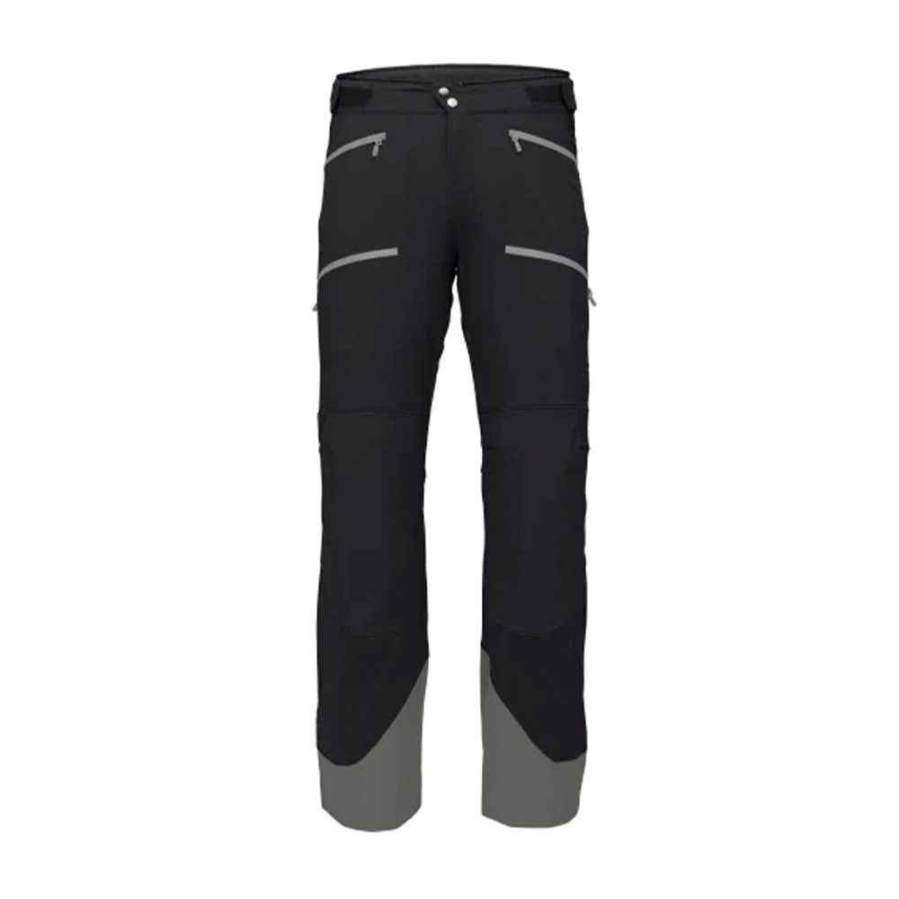 Norrona LYNGEN FLEX1 - Pantalon ski Homme caviar/castor grey