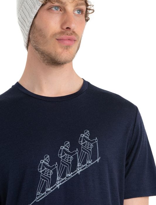 Tech Lite II SS Tee Natural Ski Tour Men