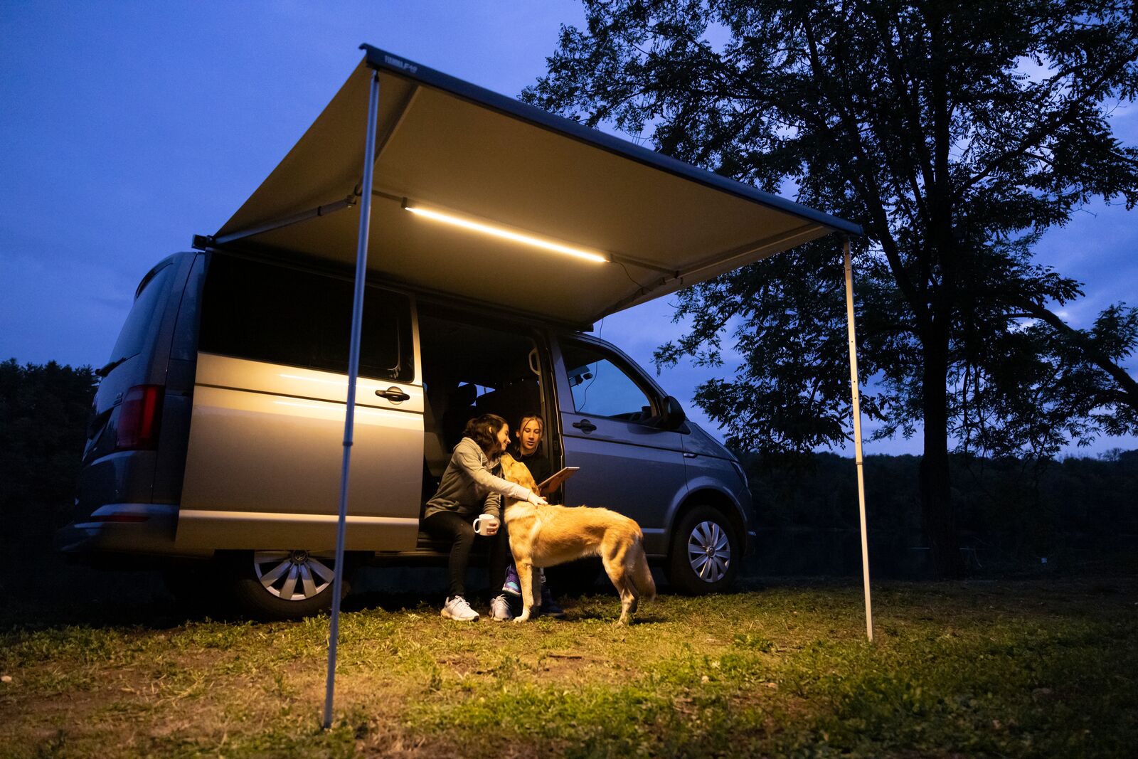 Fiamma Rafter LED Van Spannstange mit LED für Fiamma F40van, F43 und F45s