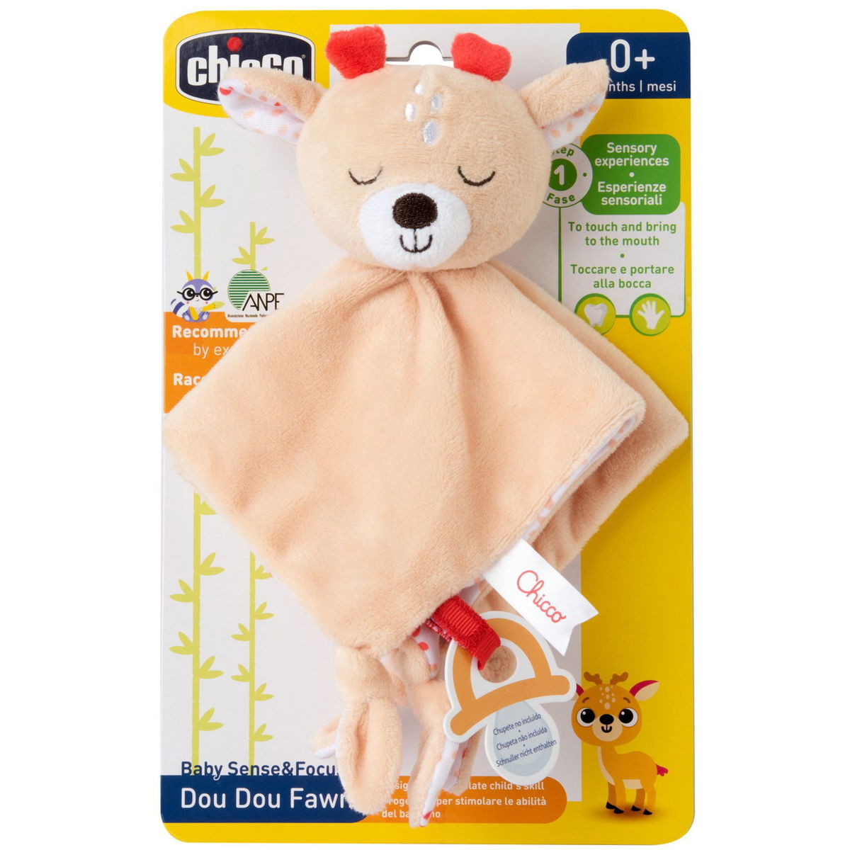 ChiccoChicco   Kuscheltuch Reh