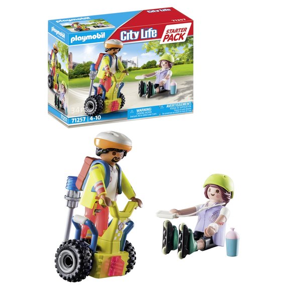 Starter Pack Secouriste avec giropode Playmobil City Life 71257