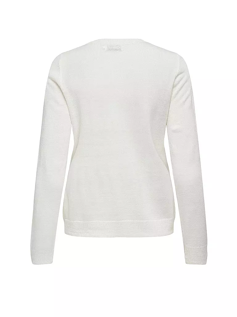 ONLY Pullover  ONLXMAS weiss