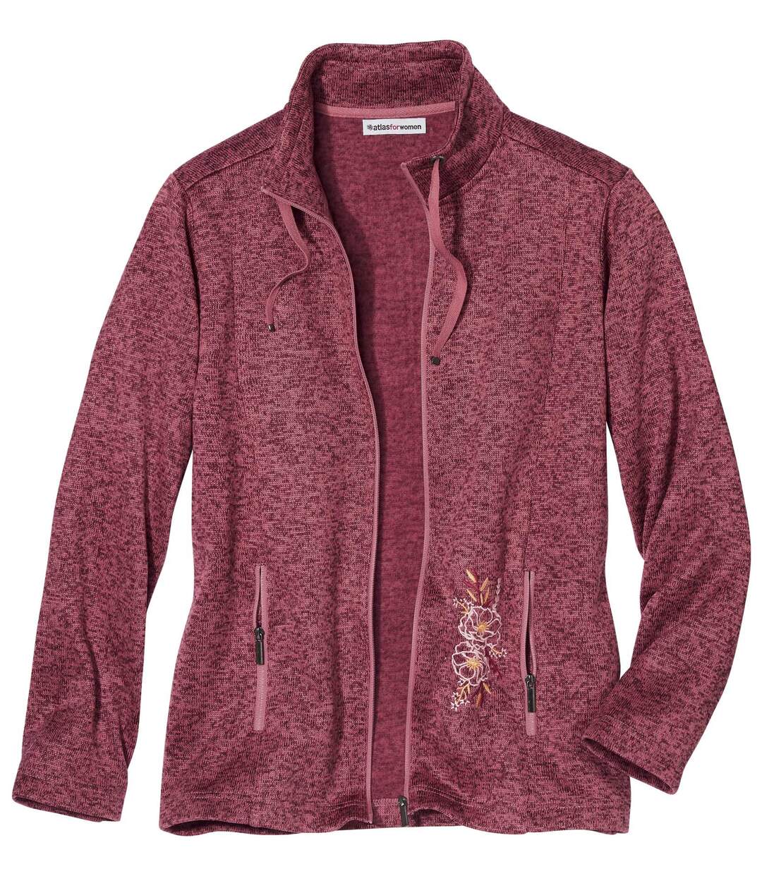 Veste Molleton Chinée