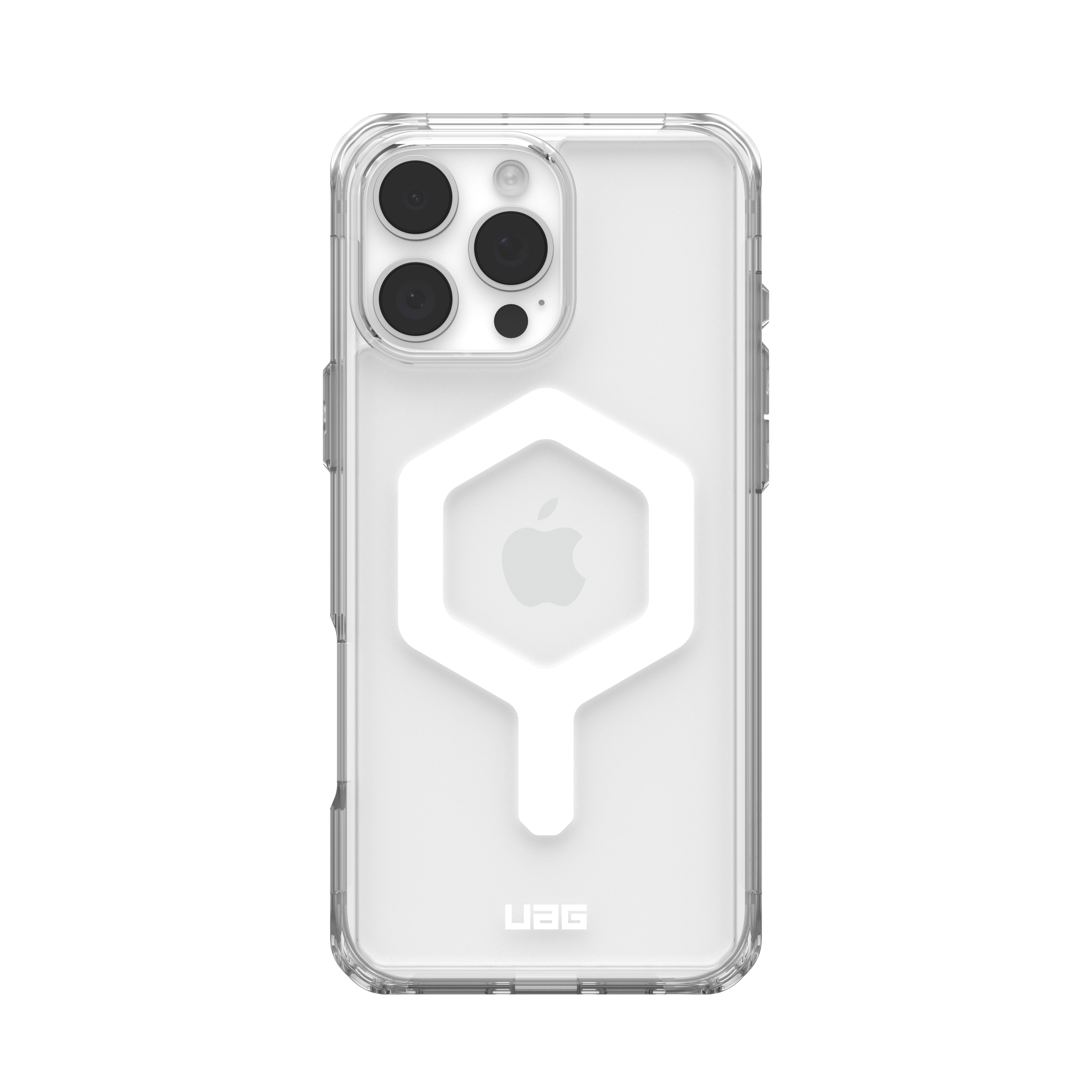 iPhone 16 Pro Max MagSafe Hybrid Schutzhülle Plyo (114481114341) - Transparent (Ice)