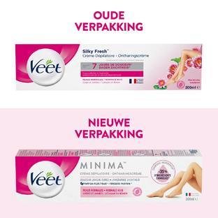 Veet Minima Ontharingscrème Normale Huid 200ML