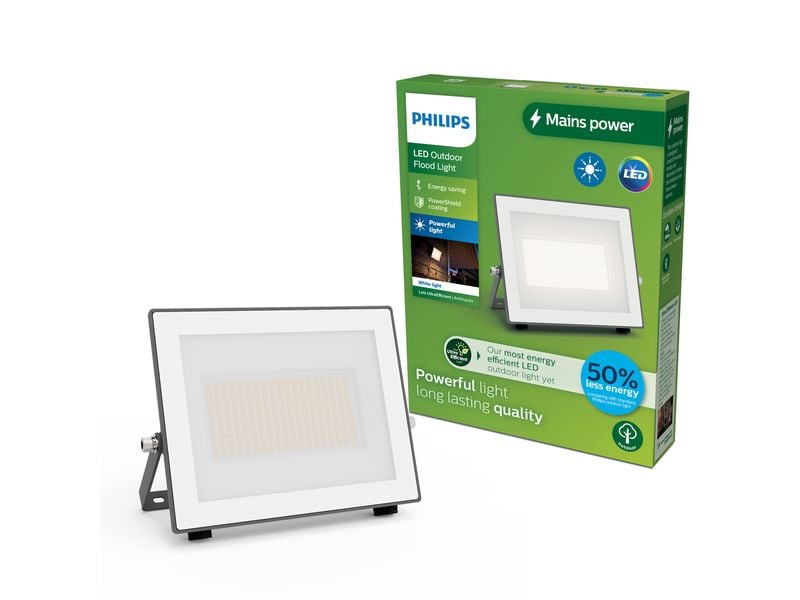 Philips Lois Flutlicht UE 24W 3000 K IP65 anthrazit 24 W Hocheffizienter Scheinwerfer