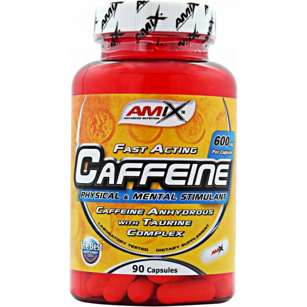 Amix Cafeina   Taurina 90 Cápsulas